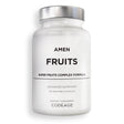 Amen Fruits, Daily Fruits Vitamins Supplements, Raw Whole Fruits Multivitamin Capsules, Vegan, 90 Ct