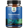 Pure Glutathione Supplement with Glutamic Acid - L Glutathione Pills with Silymarin Milk Thistle Extract ALA and Amino Acid Complex for Liver Support anti Aging Skin Care Immunity and Brain Health