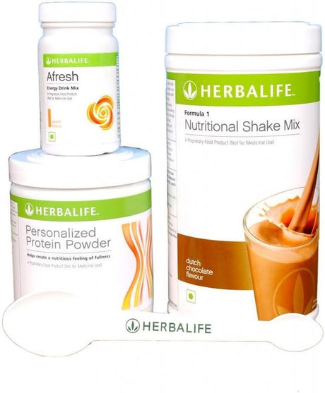 Herbalife F 1 Vanilla F 3 Protein Powder and Afresh Peach