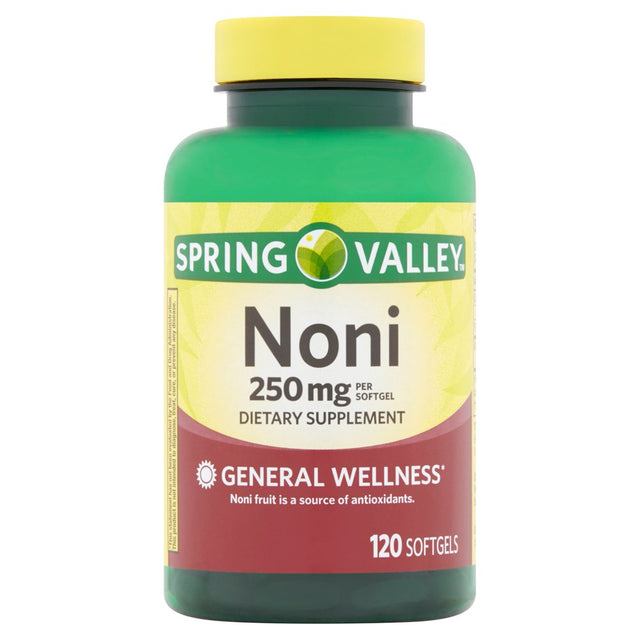 Spring Valley Noni Softgels, 250 Mg, 120 Count