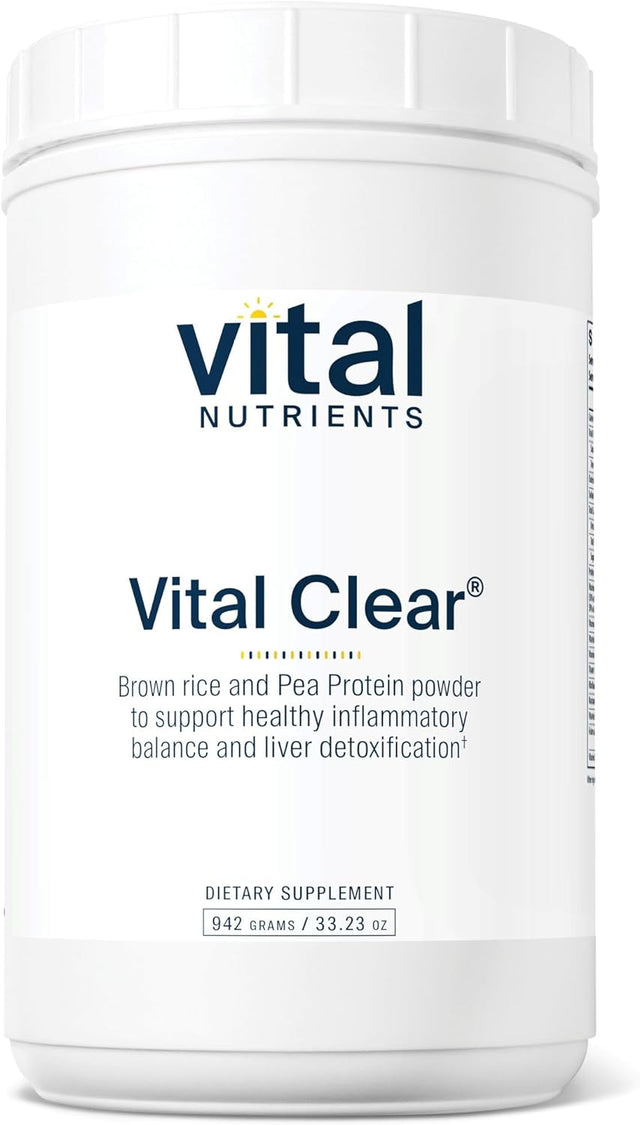 Vital Nutrients - Vital Clear - Nutritional and Herbal Support for Overall Health and Detoxification - Vegetarian - 942 Grams