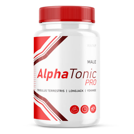 Alpha Tonic Booster T Powder Alphatonic Supplement Pills for Men, Women (60 Capsules)