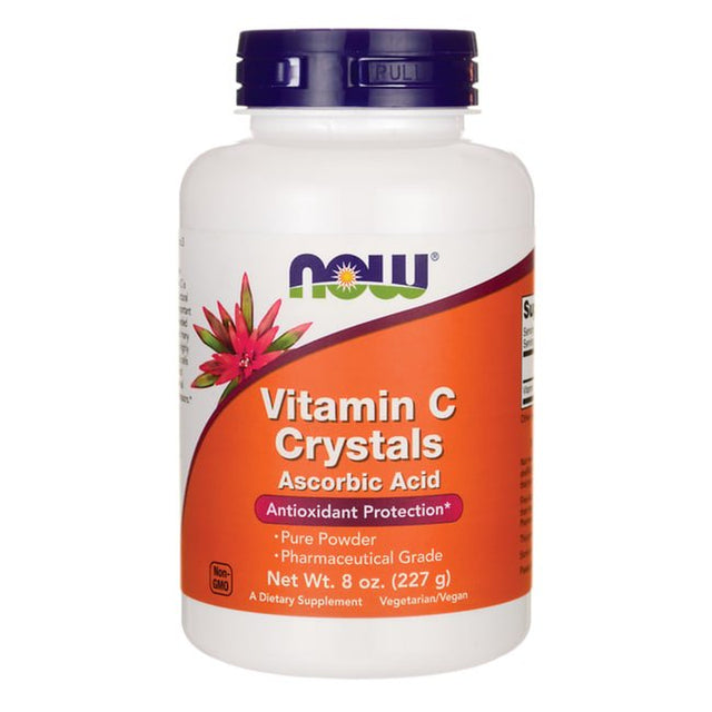 NOW Supplements, Vitamin C Crystals (Ascorbic Acid), Antioxidant Protection*, 8-Ounce