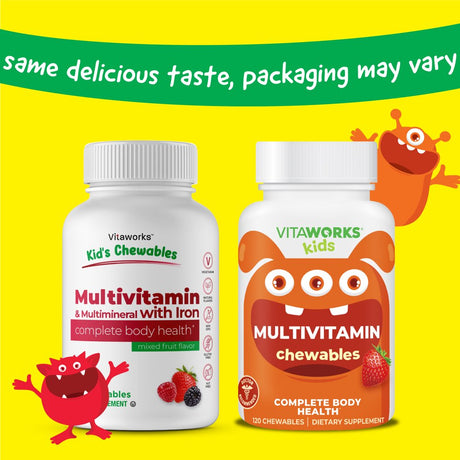 Kids Multivitamin with Iron & Minerals Chewables