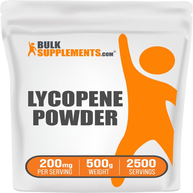 Bulksupplements.Com Lycopene Powder - Antioxidants Supplement - Prostate Supplements for Men - Nutritional Supplements (500 Grams)