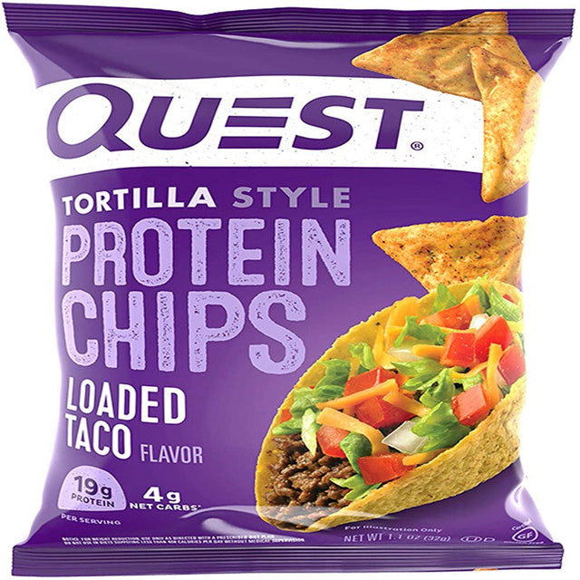 Quest Tortilla Style Protein Chips - Loaded Taco