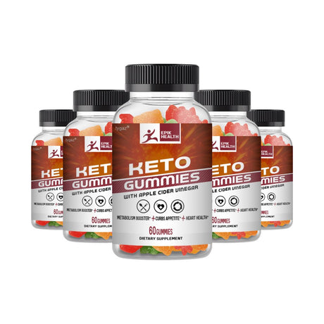 Keto Gummies, Epik Health Keto Gummies - 5 Pack