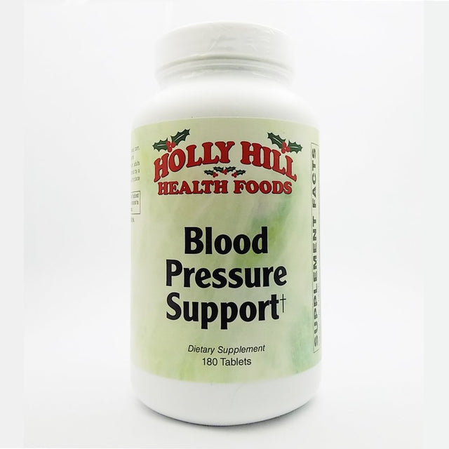 Holly Hill Health Foods, Blood Pressure Support, 180 Tablets