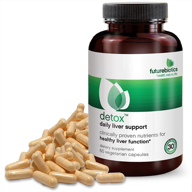 Futurebiotics Detox Daily Liver Support, 60 Vegetarian Capsules