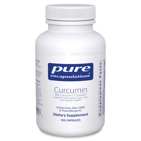 Pure Encapsulations Curcumin | Curcumin C3 Complex to Support Joints, Tissue, Liver, Colon, Brain, and Cellular Health* | 120 Capsules