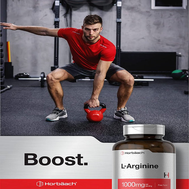 L Arginine 1000Mg | 150 Capsules | Free Form | by Horbaach