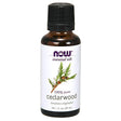 NOW Cedarwood Essential Aromatherapy Oil Warm Woodsy Balsamic Aroma 1 Fl Oz (Pack of 2)