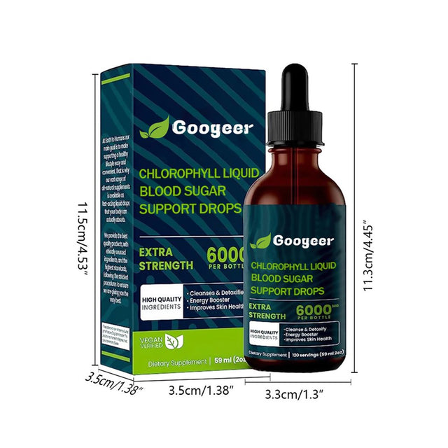 59Ml Body Shaping and Detox Drops Blood Sugar Balancing Drops for Natural Body Care for Seniors