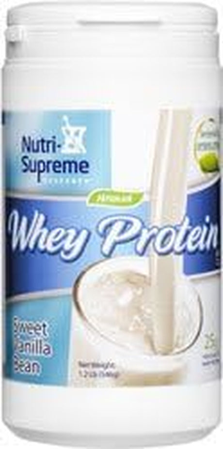 Nutri-Supreme Research Whey Protein Powder with Erythritol & Stevia Sweet Vanilla Bean Dairy Cholov