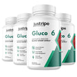 4 Pack Gluco6 Supplement Advanced Formula Supports Healthy Blood Levels -60 Caps