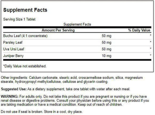 Swanson Best Weight-Control Formulas Water Pills, 120 Count