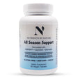 All Season Support by Nutrients by Nature | Quercetin with Bromelain Supplement, Formulated with Optimsm, Quercetin and Bromelain, Supports Normal Respiratory Function, Gluten Free, 60 Vegan Tablets