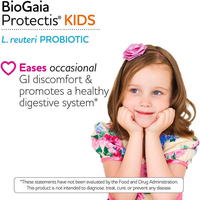 Biogaia Probiotic Chewable Tablets, 30 Count Box