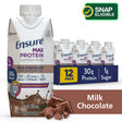 Ensure Max Protein Nutrition Shake, Milk Chocolate, 11 Fl Oz, 12 Count