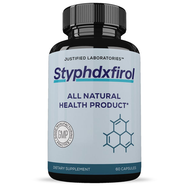 Styphdxfirol 1484MG All Natural Advanced Men'S Heath Performance Formula 60 Capsules