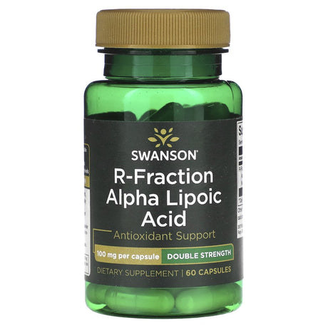 Swanson, R-Fraction Alpha Lipoic Acid, Double Strength, 100 Mg, 60 Capsules