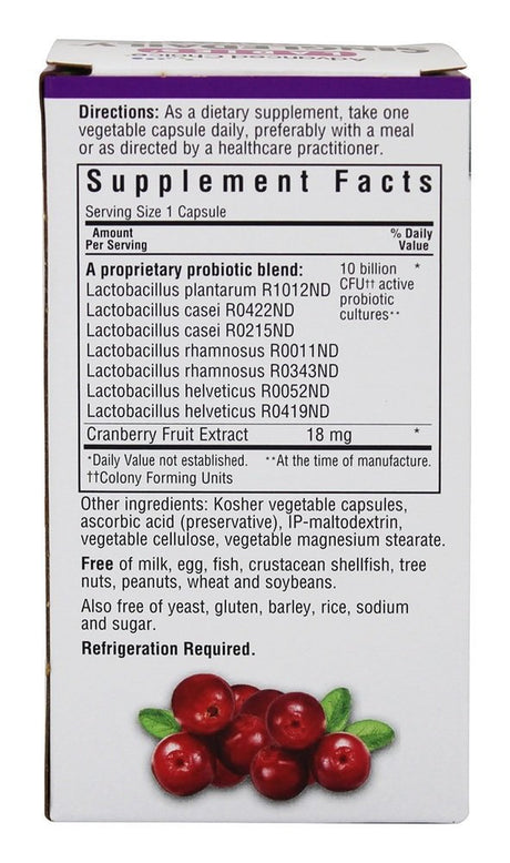 Bluebonnet Nutrition - Advanced Choice Ladies Singledaily Probiotic 10 Billion - 30 Capsules