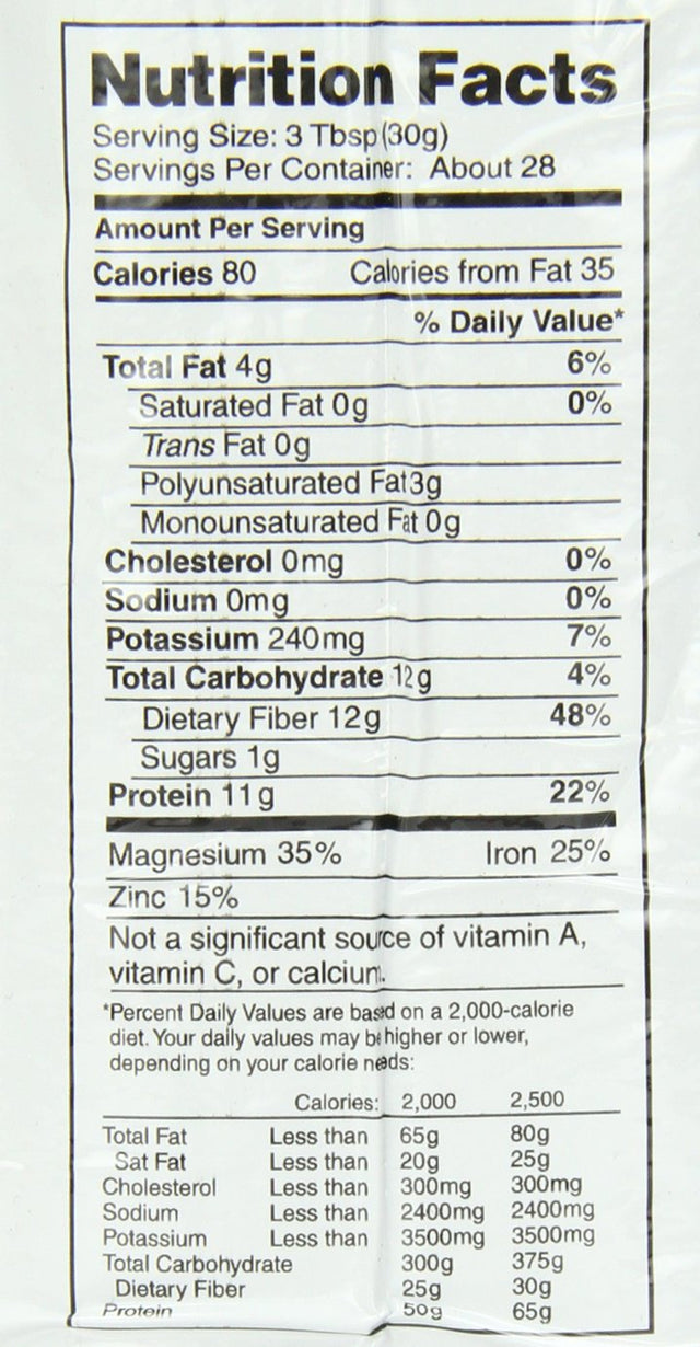 Nutiva USDA Organic Cold-Pressed Raw Hemp Seed Plant Protein with Hi-Fiber and Essential Amino Acids Powder, Non-Gmo, Whole 30 Approved, Vegan, Gluten-Free & Keto, 30 Ounce