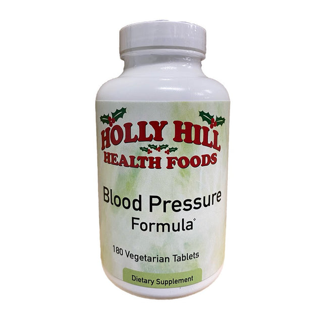 Holly Hill Health Foods Blood Pressure Formula, 180 Vegetarian Tablets