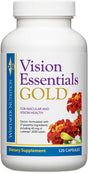 Dr. Whitaker Vision Essentials Gold - Eye Health Supplement with 40 Mg of Lutein plus Vitamin a & Zeaxanthin - Supports Macular Health and Shields Eyes against Blue Light Exposure (120 Capsules)