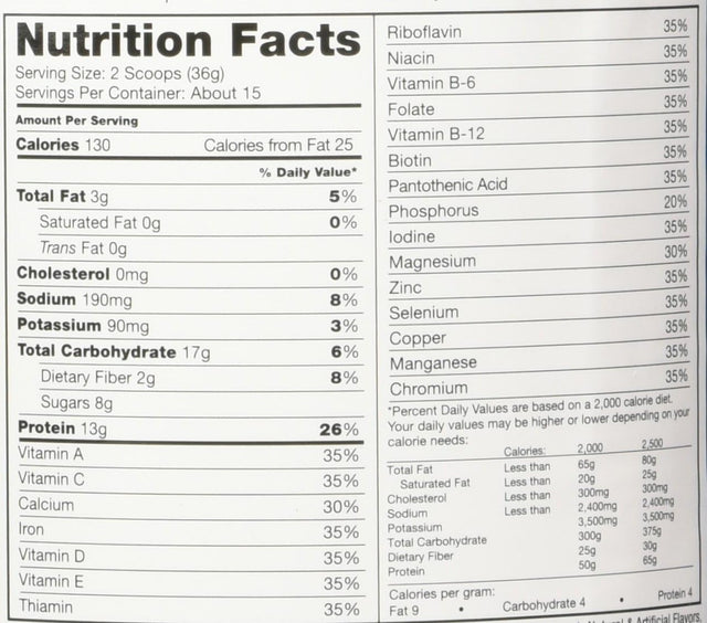 Naturade Soy Meal Rplcmnt Vanilla