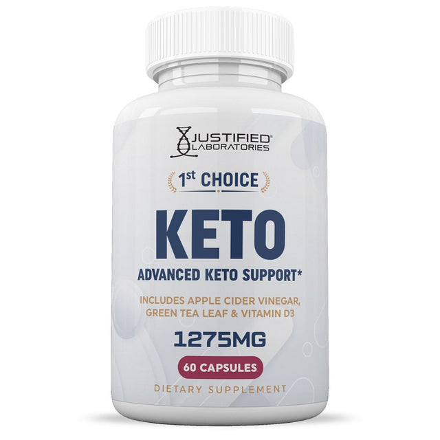 (10 Pack) 1St Choice Keto ACV Pills 1275Mg Alternative to Gummies Dietary Supplement 600 Capsules