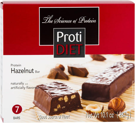 Protidiet High Protein Bar - Hazelnut (7 Servings/Box)