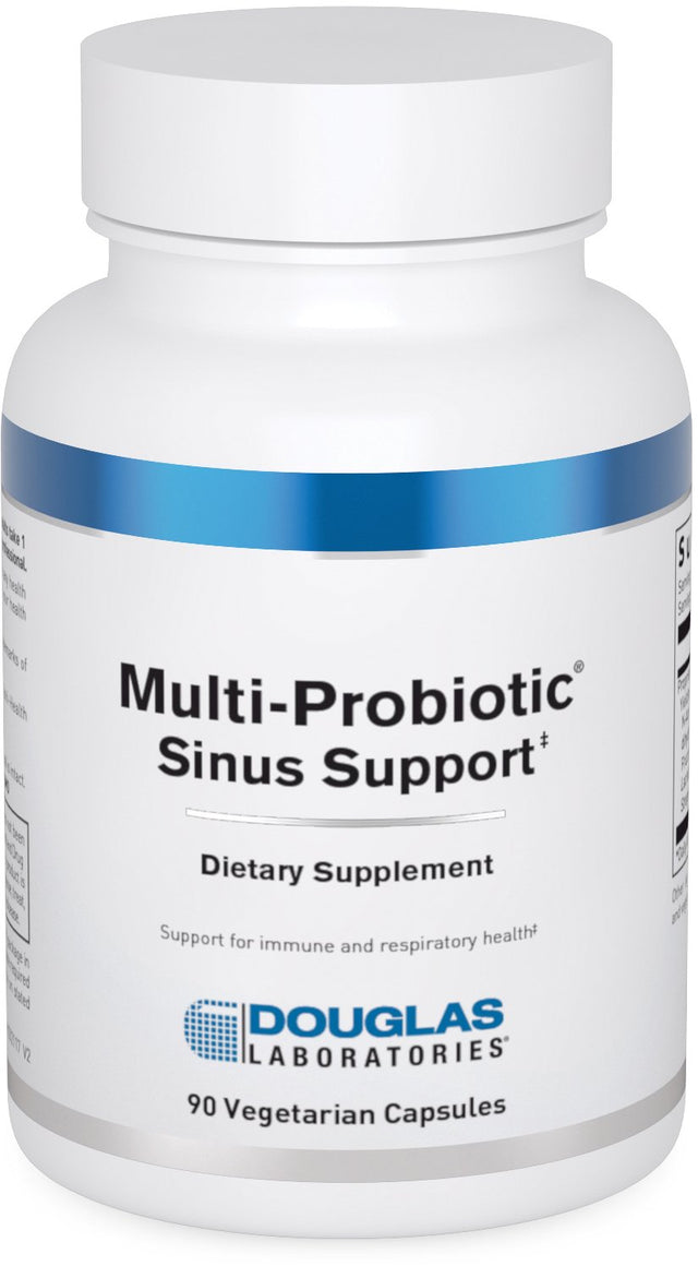 Douglas Laboratories - Multi-Probiotic Sinus Support -Probiotics and Prebiotics with Additional Respiratory Support - 90 Capsules