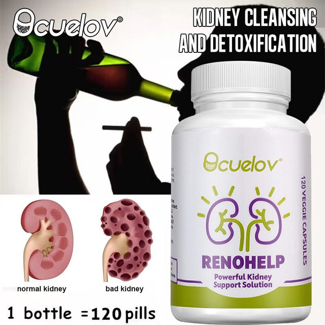 Supports Kidney Health All Natural Kidney Support Supplement to Improve Overall Kidney Function, Creatinine Levels, and Glomerular Filtration