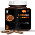 Clinical Daily Cassia Cinnamon Bark Supplement Blood Sugar Support 90 Capsules