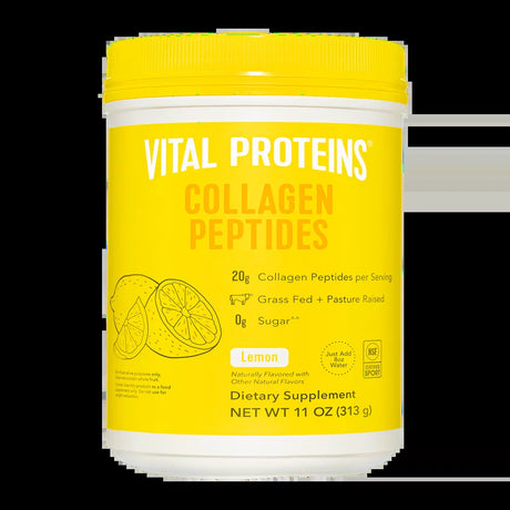 Vital Proteins Grass-Fed Collagen Peptides Powder, Lemon, 11 Oz