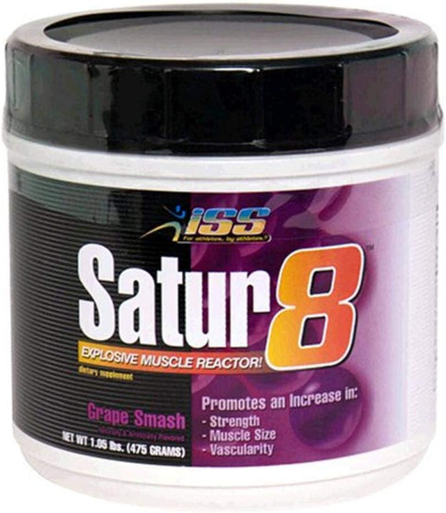 ISS Satur8 Performance Volumizing Cocktail, Grape Smash, 1.1-Pound Plastic Jar