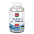 KAL High Potency Soft Multiple Activgels | Men & Women Multivitamin | Rice Bran Oil Base (120 Serv, 240 CT)