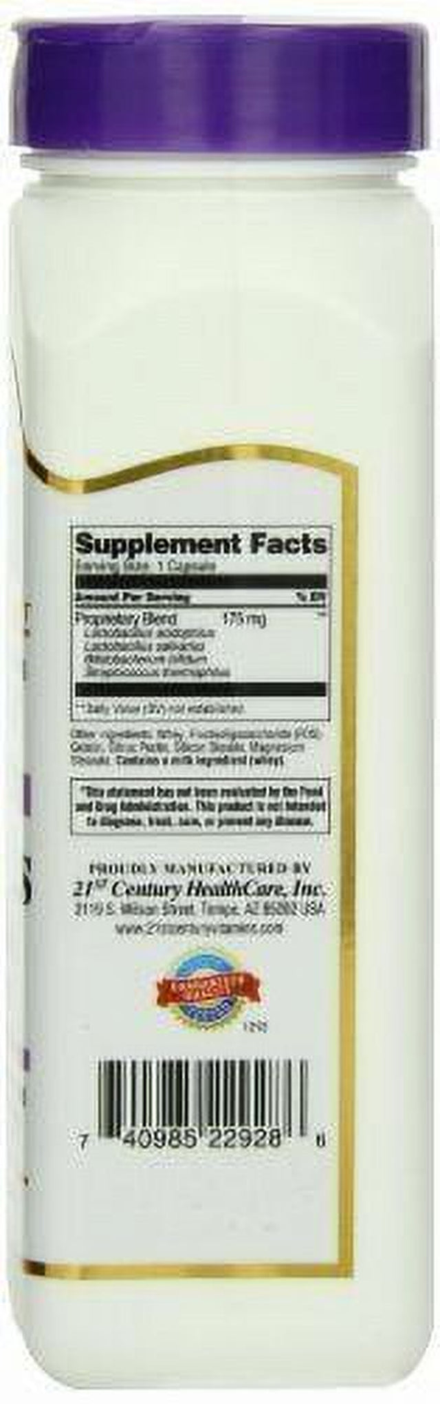 21St Century Acidophilus Probiotic Blend Capsules, 150 Ct, 3-Pack