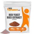 Bulksupplements.Com Red Yeast Rice Extract Powder - Yeast Nutrient - Cardiovascular Supplement - Red Rice Yeast (100 Grams)