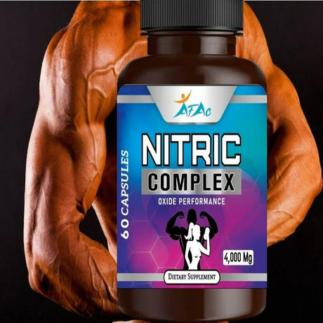 Nitric Oxide 4000Mg L-Arginine Citrulline Keto Muscle Pump Growth Pills - 60 Capsules (3 Pack)