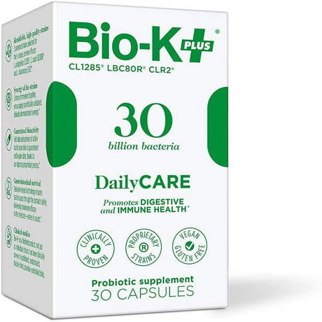 BIO-K+ PROBIOTIC DAILY CARE 30B - 30 CAPS Pack of 1