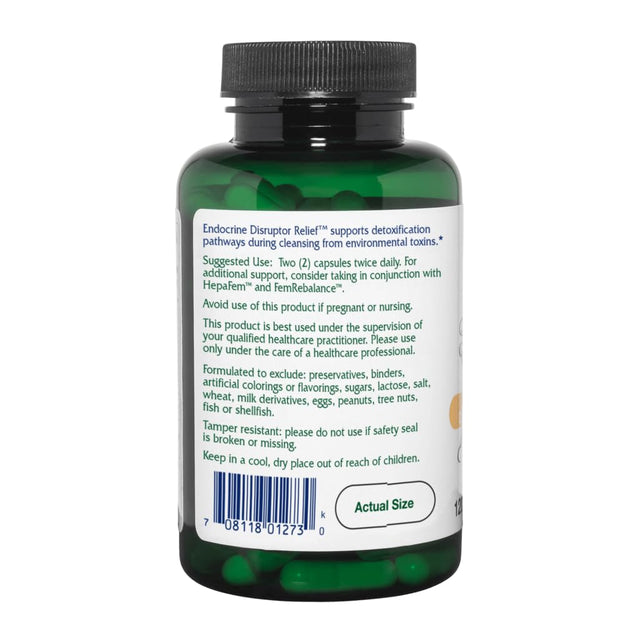 Vitanica Endocrine Disruptor Relief, Liver Detox Cleanse Support, Dr. Formulated Liver Support Supplement with Calcium D-Glucarate, ALA, NAC, L-Glycine & More, Vegan, 120 Capsules