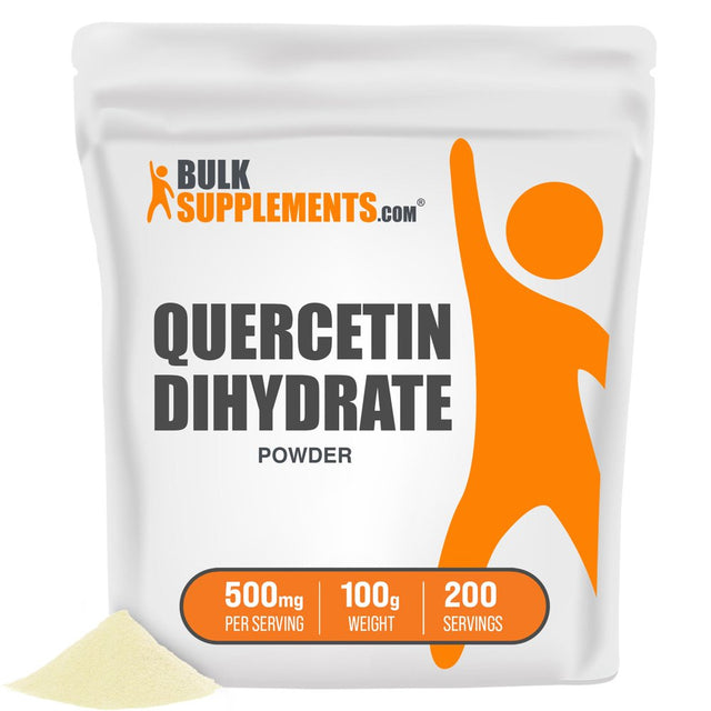 Bulksupplements.Com Quercetin Dihydrate Capsules, 1000Mg - Heart & Immune Support (120 Gel Caps)