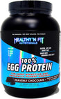 Healthy 'N Fit 100% Egg Protein- Heavenly Chocolate (2Lb): 100% Egg White Protein -Plus Natural Peptides. Ultra Pure, Natural Egg Protein Isolate