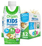 Orgain Organic Kids Nutritional Protein Shake, Vanilla - Kids Snacks with 8G Dairy Protein, 22 Vitamins & Minerals, Fruits & Vegetables, Gluten Free, Soy Free, Non GMO, 8.25 Fl Oz (Pack of 12)