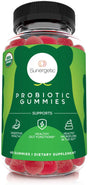 Certified Organic Probiotic Gummies - Daily Probiotic Gummies to Help Support Digestion, Gut Health & Immune System - 5 Billion CFU - 60 Strawberry Flavored Probiotic Gummies