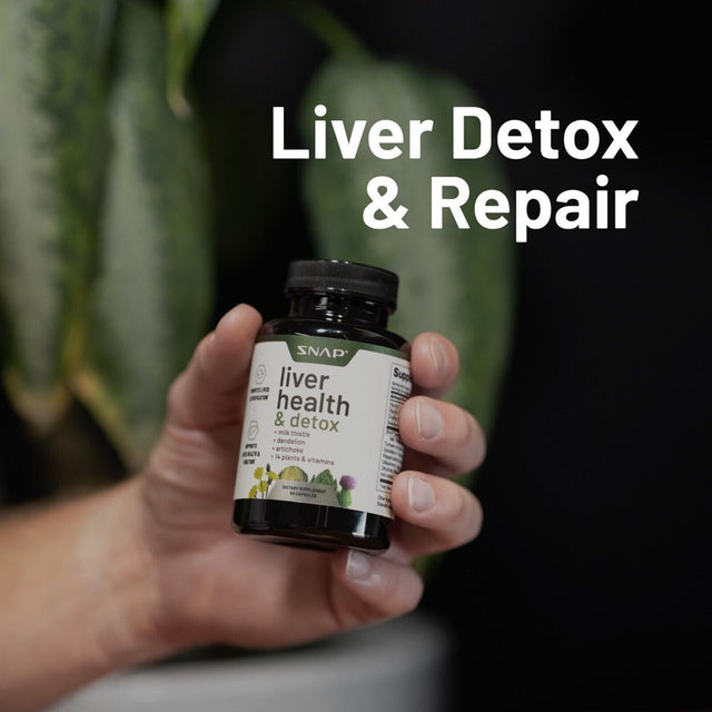 Liver Health Support Supplement - Liver Cleanse Detox & Repair (60 Capsules)