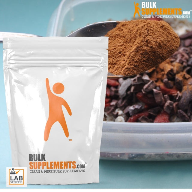 Bulksupplements.Com Cocoa Extract Powder - Polyphenols Powder - Brain Health Supplements - Flavanoids Supplements Sugar Free Cocoa Powder (1 Kilogram)