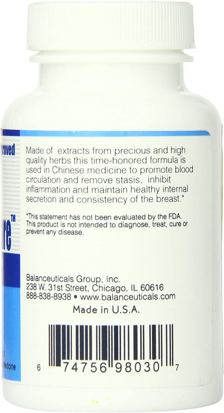 Balanceuticals Mammary Care Dietary Supplement Capsules, 500 Mg, 60-Count Bottle